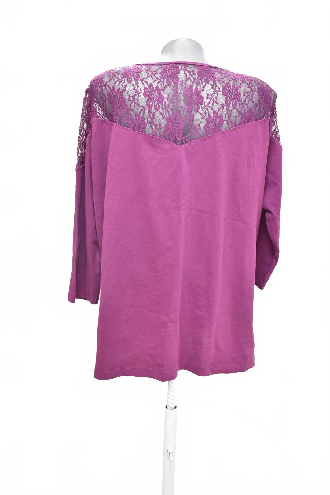 Dámské tričko Genesis bez potisku, barva fialová, velikost 48