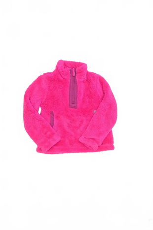 Dievčenská mikina Genesis bez potlače, farba ružová, veľkosť 122