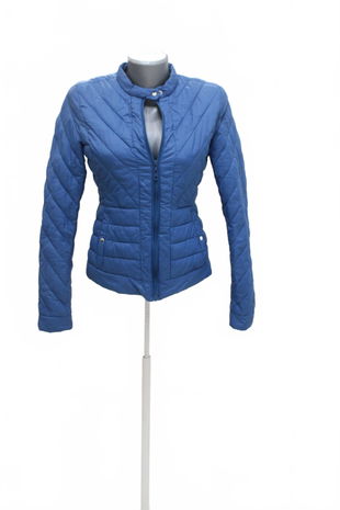 Dámska bunda Kenvelo, farba modrá, veľkosť S