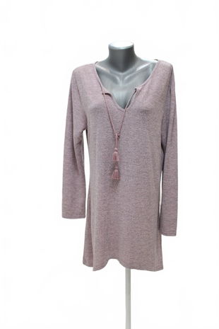 Dámske šaty Mshll Girl, farba ružová, veľkosť L