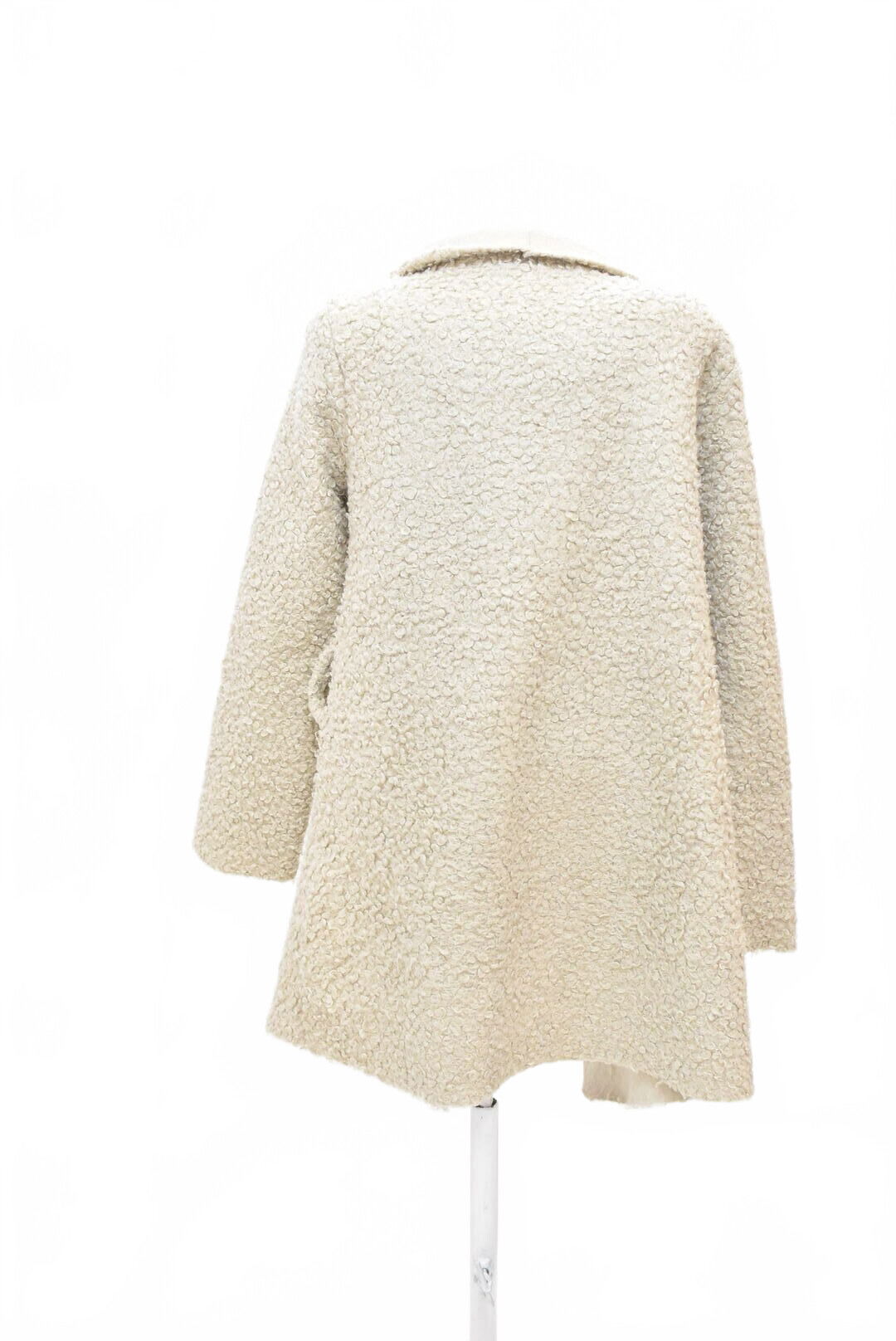 Dámsky zimný kabát New Collection, farba béžová, veľkosť S