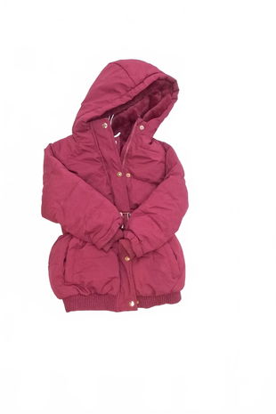 Dievčenská zimná bunda Sinsay, farba bordó, veľkosť 116