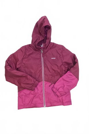 Dievčenská zimná bunda Wed'ze, farba viacfarebná, veľkosť 12-13 r