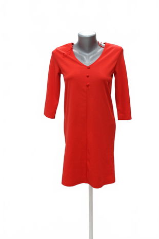 Dámske šaty Terranova, farba červená, veľkosť XS