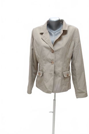 Dámske sako Frank Walder, farba béžová, veľkosť M