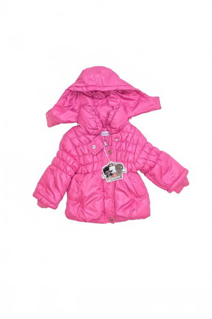 Dievčenská zimná bunda Genesis, farba ružová, veľkosť 92