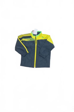 Chlapčenská bunda Adidas, farba modrá, veľkosť 12-18 m