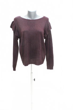 Dámsky sveter Next, farba bordó, veľkosť 44