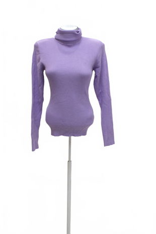 Dámské tričko Amisu bez potisku, barva fialová, velikost XL