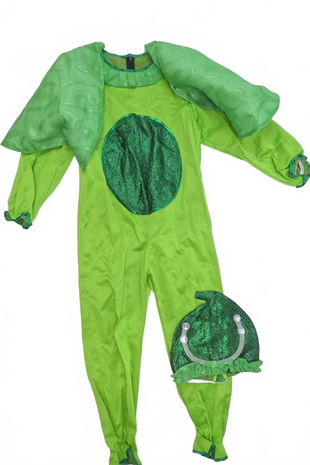 Dívčí Kostým Genesis, barva zelená, velikost 6-7 r