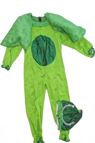 Dívčí Kostým Genesis, barva zelená, velikost 6-7 r