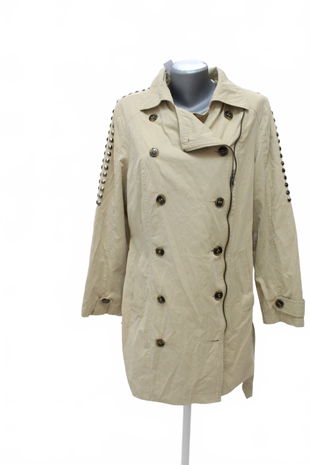 Dámsky kabát Amy Vermont, farba béžová, veľkosť 42