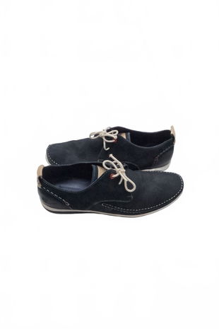 Pánské boty Lasocki, barva modrá, velikost 44