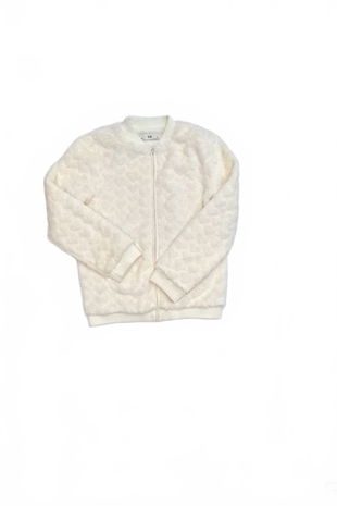 Dievčenská mikina C&A bez potlače, farba béžová, veľkosť 128