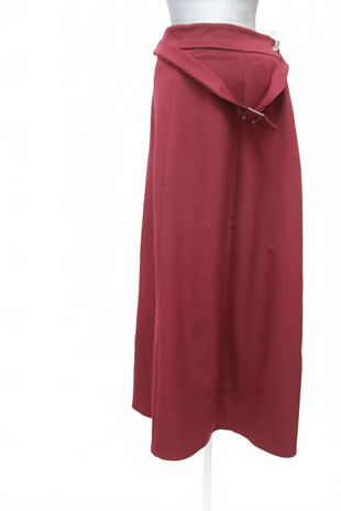 Dámske nohavice Trendyol, farba bordó, veľkosť 40