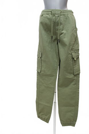 Dámske nohavice Denim Co., farba khaki, veľkosť M