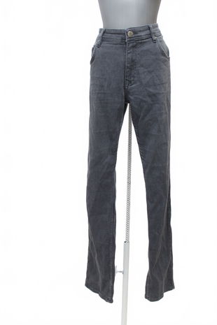 Pánské kalhoty Hugo Boss, barva šedá, velikost XL