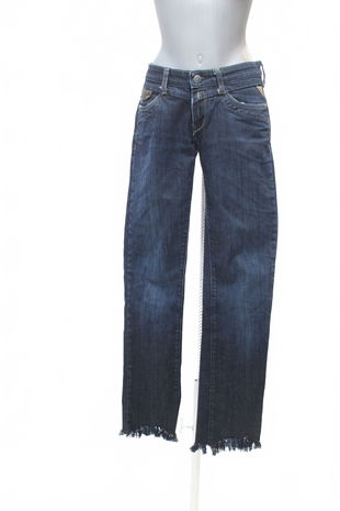 Dámske nohavice Replay, farba denim, veľkosť S