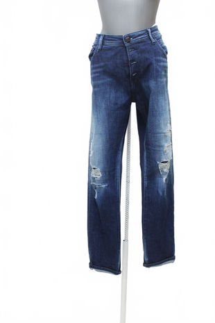 Pánské kalhoty Replay, barva denim, velikost M