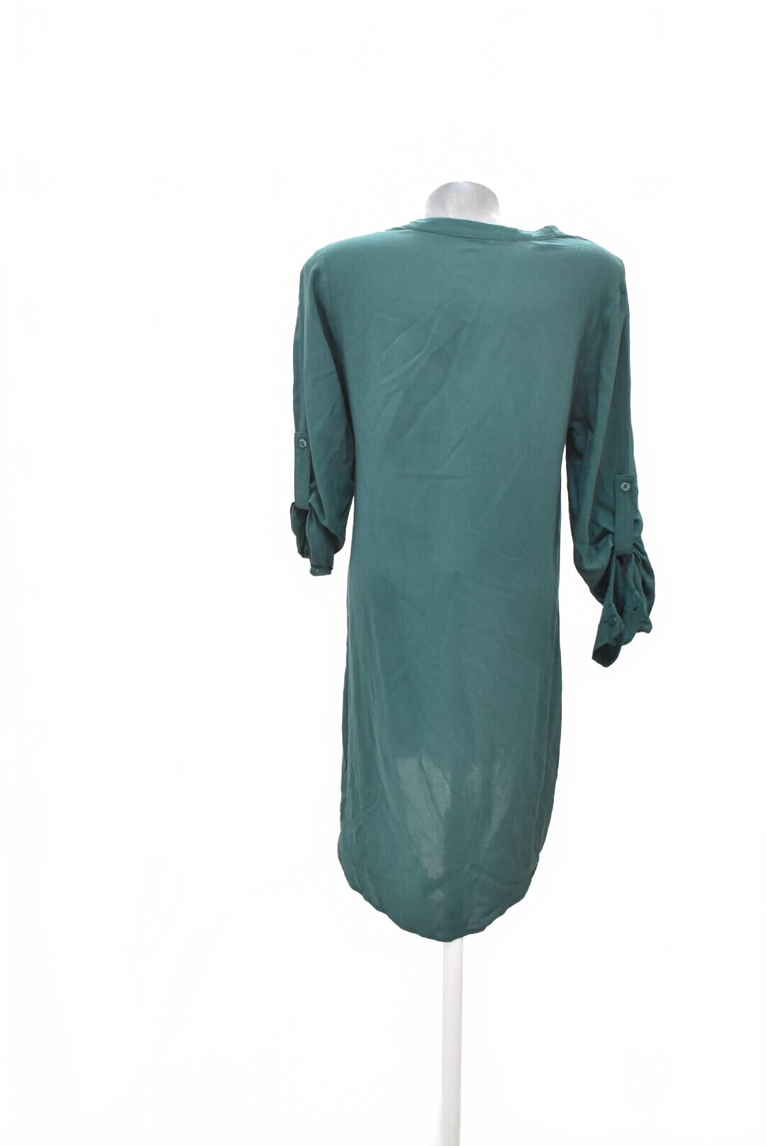 Dámske šaty Fisherfield, farba zelená, veľkosť XS