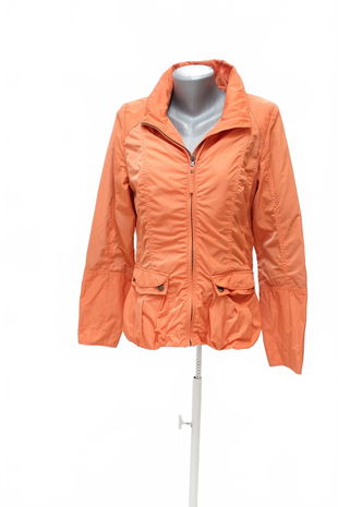 Dámska bunda Sandwich, farba oranžová, veľkosť 40