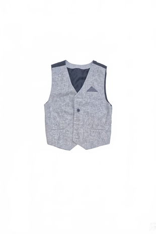 Chlapecká vesta Genesis, barva vzorovaná, velikost 146
