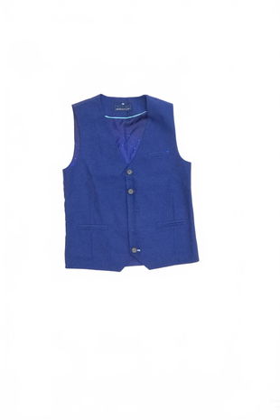 Chlapecká vesta Next, barva modrá, velikost 10-11 r