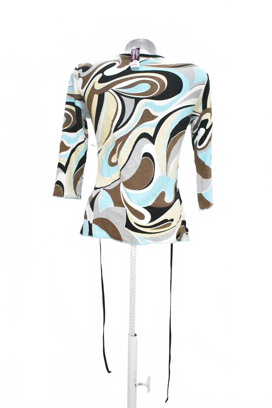 Dámske tričko Chantall bez potlače, farba vzorovaná, veľkosť 40