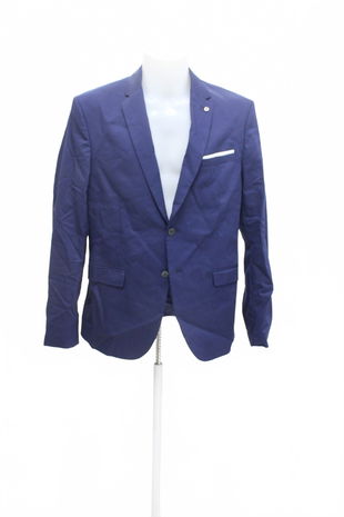 Pánské sako Zara, barva modrá, velikost 52