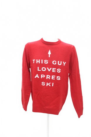 Pánský svetr C&A, barva červená, velikost M