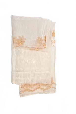 Záclona, barva vzorovaná