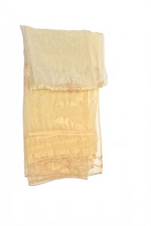 Záclona, barva béžová