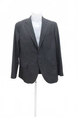 Pánské sako Made In Italy, barva šedá, velikost 54