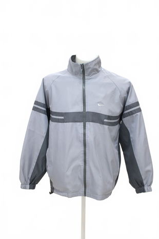 Pánská bunda Nike, barva šedá, velikost M