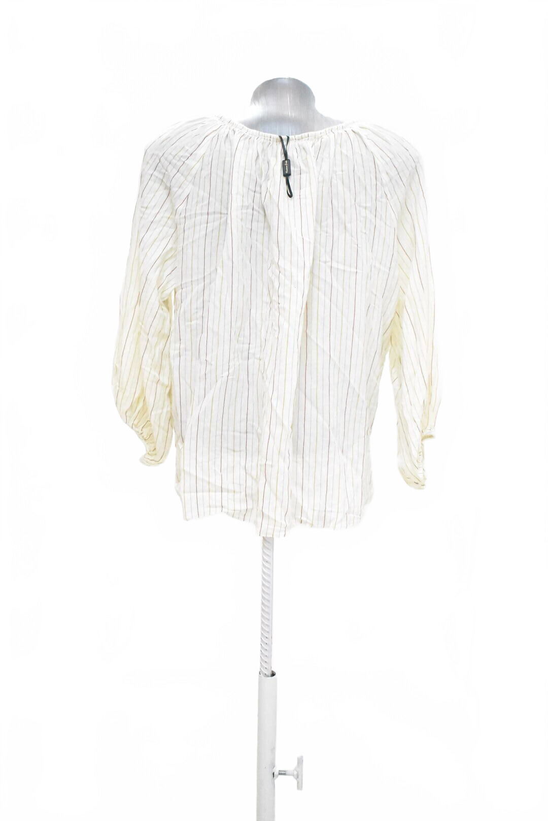 Dámske tričko Massimo Dutti bez potlače, farba pruhovaná, veľkosť 42