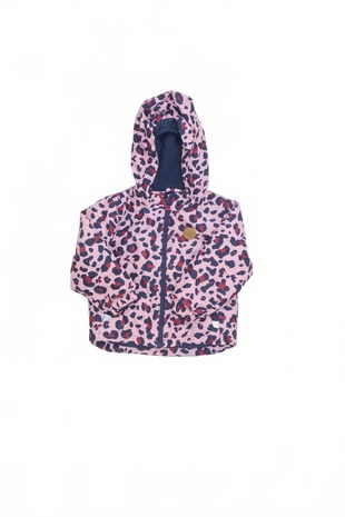 Dievčenská bunda Lupilu, farba zvieracie vzory, veľkosť 86