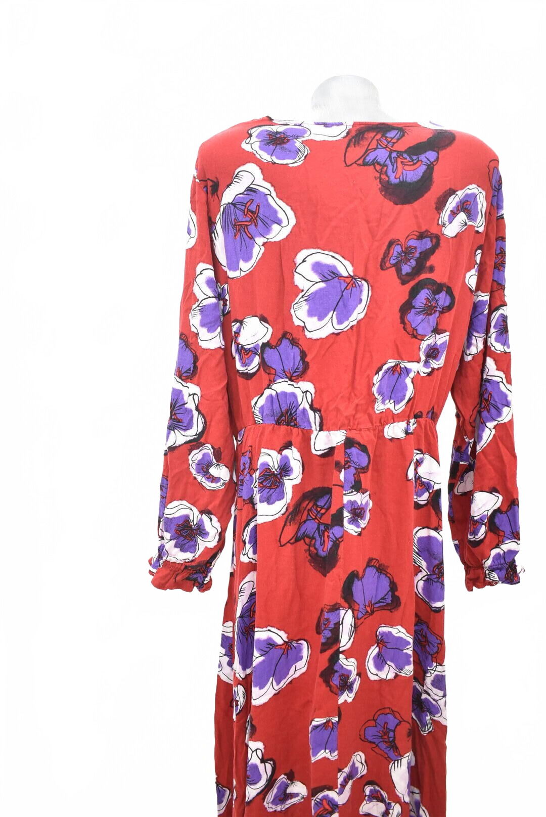 Dámske šaty Maxi Blue, farba kvetovaná, veľkosť 44