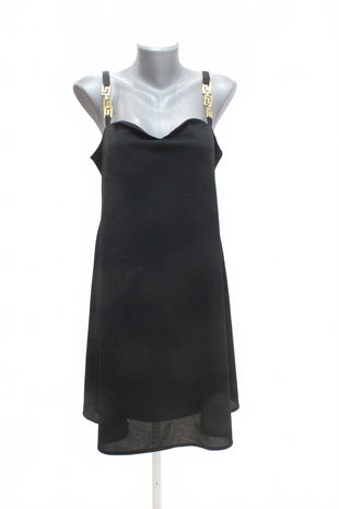 Dámske šaty Made In Italy, farba čierna, veľkosť L