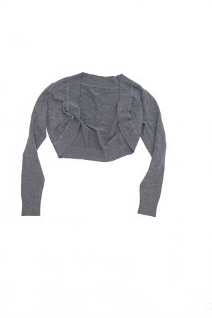 Dívčí Bolerko Genesis, barva šedá, velikost 152