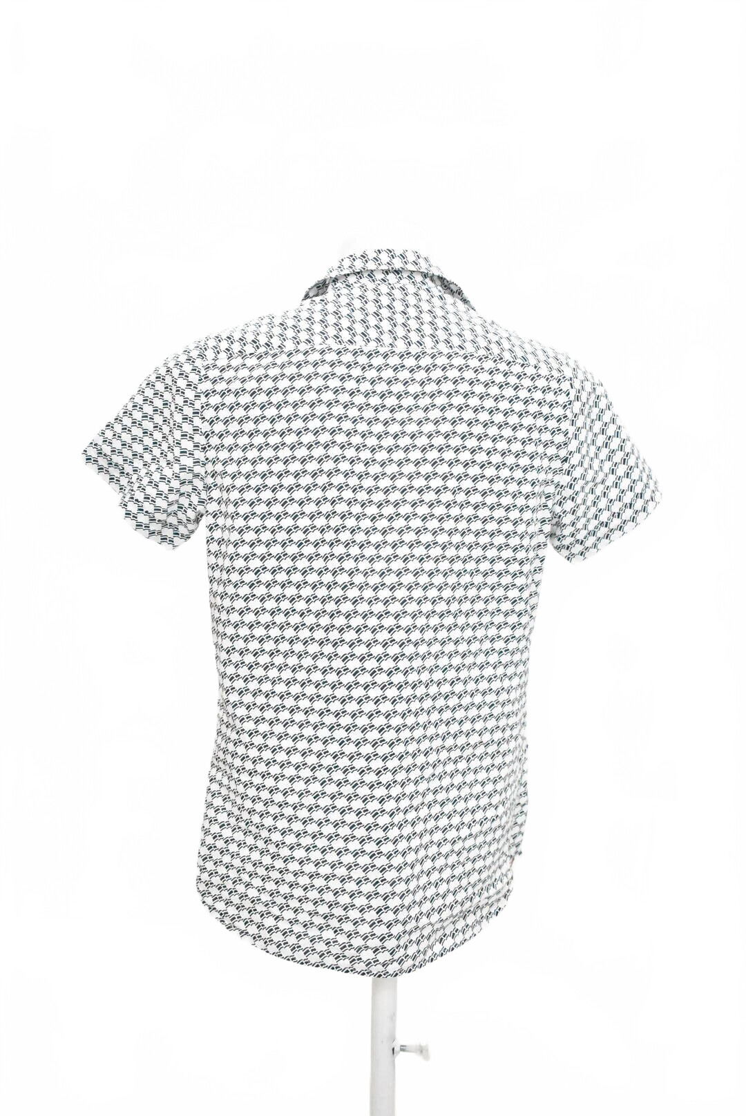 Pánská košile s krátkým rukávem Tommy Hilfiger, barva vzorovaná, velikost M