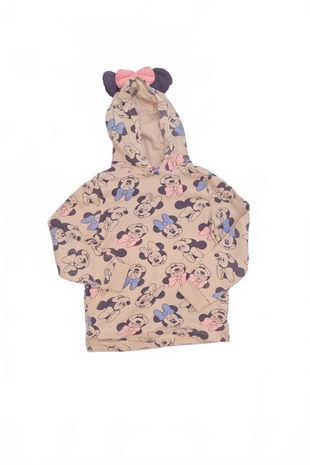 Dievčenská mikina Genesis bez potlače, farba vzorovaná, veľkosť 134