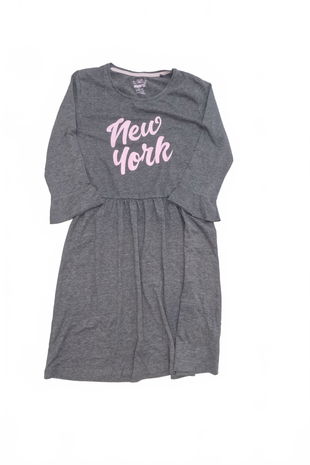 Dievčenské šaty Pepperts, farba sivá, veľkosť 158