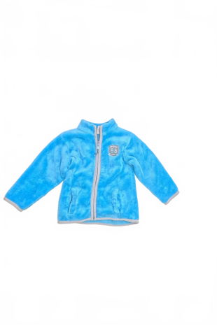 Chlapčenská mikina Genesis bez potlače, farba modrá, veľkosť 98