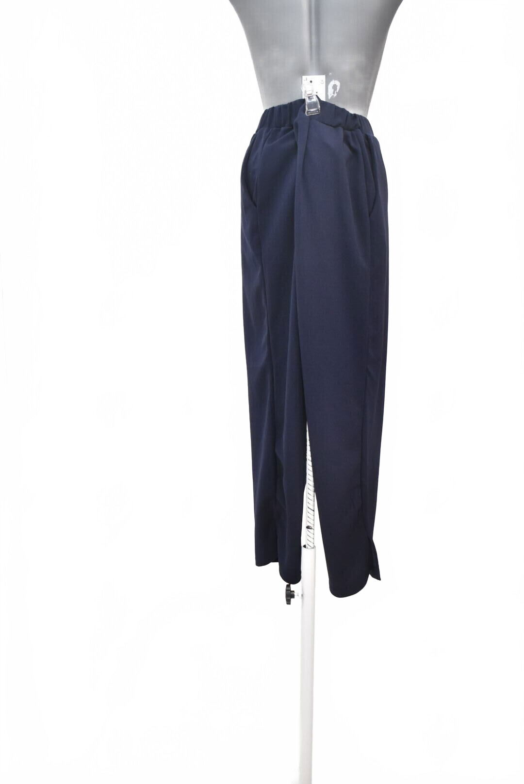 Dámské kalhoty Shein, barva modrá, velikost 4XL