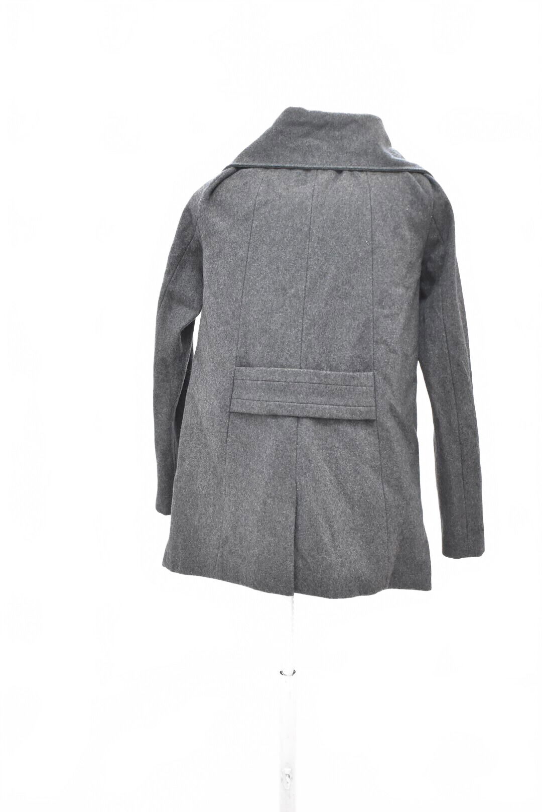 Dámsky zimný kabát Bershka, farba sivá, veľkosť M