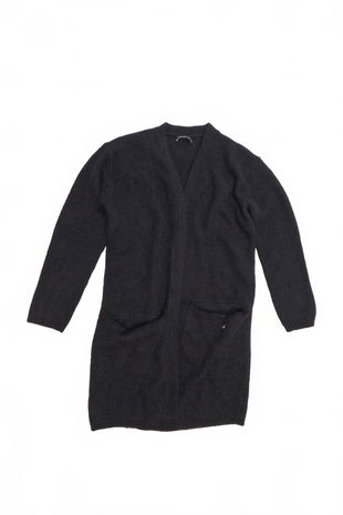 Dievčenský sveter Reserved, farba čierna, veľkosť 140