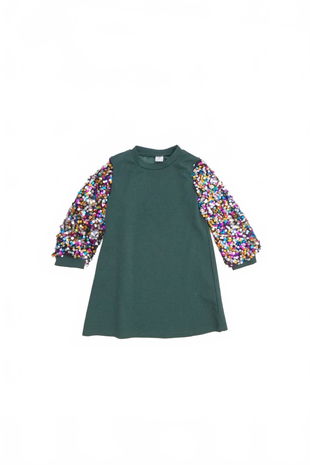 Dievčenské šaty Shein, farba viacfarebná, veľkosť 3-4 r