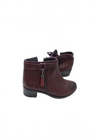 Dámské boty Genesis, barva bordó, velikost 38