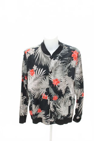 Pánská bunda Guess, barva květovaná, velikost XL