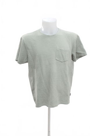 Pánské tričko Genesis bez potisku, barva zelená, velikost L